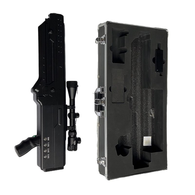  涞水手持便携式枪型低空防御反制四通道A型